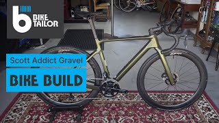 Scott Addict Gravel bike build [upl. by Noillid]