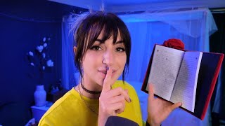 ASMR  SemiUnintelligibly Whisper Reading My Diary 😳 Super Up Close Whispering [upl. by Lema78]