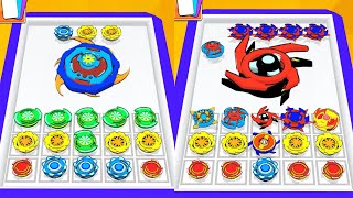 Merge Master Spinner Game Max Level Merge Gameplay [upl. by Alahc]