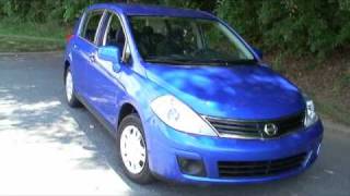 2010 Nissan Versa 18 S HB Detailed WalkAround [upl. by Acsehcnarf]