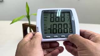 DTM303A digital hygrometer thermometer [upl. by Names]