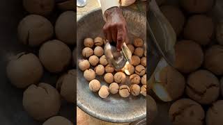 Gaav ka Khana  Dal Baati lapsi ytshorts food youtubeshorts rajasthani [upl. by Leamiba]