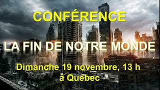 Conférence à Québec [upl. by Hras]