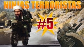 Battlefield 3  Ninjas Terroristas 5 [upl. by Enialahs]