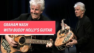 Graham Nash Plays Buddy Hollys Guitar  MoPOP  Museum of Pop Culture [upl. by Ativ]