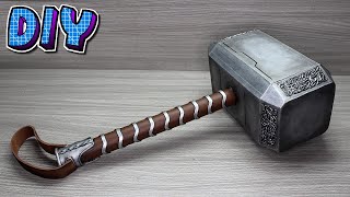 Como fazer Martelo do Thor  Mjölnir [upl. by Callum360]