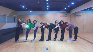 TWICE  quotHeart Shakerquot Dance Practice Mirrored [upl. by Kreegar]