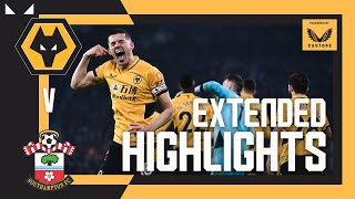 Saints given their marching orders  Wolves 31 Southampton  Extended Highlights [upl. by Tiras]