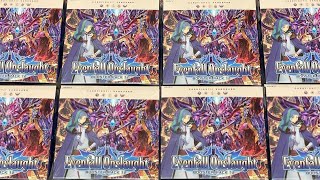 Opening Eight Cardfight Vanguard Evenfall Onslaught Booster Boxes Box Battle [upl. by Selwin150]