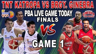 BRGY GINEBRA vs TNT  Game 1 Finals  PBA Live Full Game Today  2K24 [upl. by Jefferey]