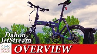 Dahon Jetstream Overview  air supension Folding Bike Calgary Alberta Canada  Montague  Tern [upl. by Llehsam]