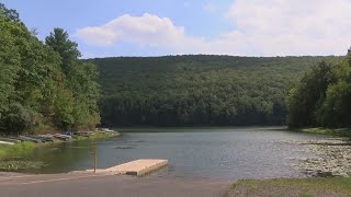 DNCR Tuscarora State Park Beach closed to swimmers [upl. by Stichter566]