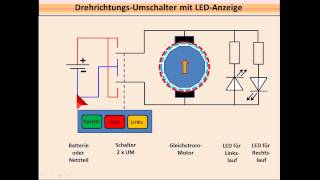 BAUANLEITUNGEN 02 MotorDrehrichtungsUmschaltung [upl. by Repsihw]