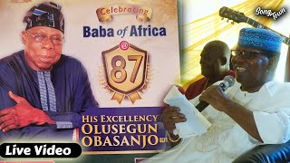 Ebenezer Obey Live at President Obasanjos 87th Birthday [upl. by Airod937]