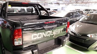 2019 Toyota Hilux Conquest 4x4 Manual  Walk Around  Black [upl. by Cordalia]