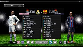 PES 2013 LİNKİ ve TÜRKÇE SPİKER YAMASI  REAL MADRİD vs BARCELONA NOSTALJİ [upl. by Idalia]