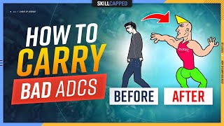 How to CARRY BAD ADCS as Support  League of Legends [upl. by Benedix]