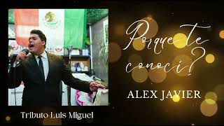 Porque te conocí  Luis Miguel cover by Alex Javier [upl. by Rosecan]