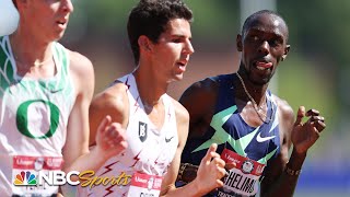 Incredible sprint finish decides Team USA 5K berths  NBC Sports [upl. by Birecree167]