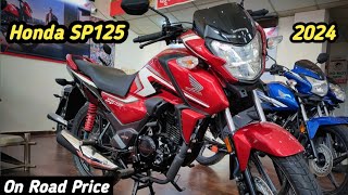 2024 Honda SP125 OBD2 BS6 🔥l New Update Feature Mileage Top Speed amp On Road Price Detailed Review [upl. by Aires]