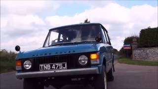 Range Rover 2 door Classic RPi rebuilt 35 V8 Test Drive [upl. by Penelopa117]