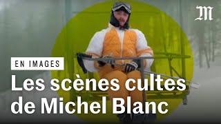 Mort de Michel Blanc  les scènes cultes de l’acteur Les Bronzés font du ski [upl. by Ecirtnuahs994]