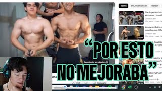 Entrenábamos terrible  Reacción al entreno natty vegano con Jonathan San [upl. by Ahlgren]