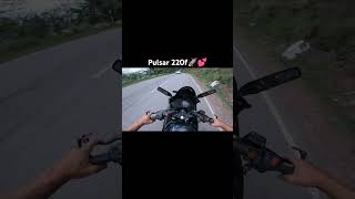 today ride on pulsar 220f bs4 🚀💕shortsfeed ytshorts shorts [upl. by Euk]