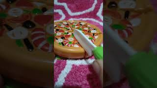 ASMR Slicing Pizza trending viralvideo asmr cute satisfying yummy pizza short [upl. by Auqenahc36]