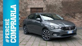 Fiat Tipo 4 porte  Perché comprarla e perché no [upl. by Pich]