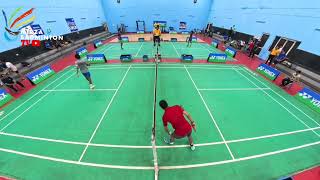 Devashish Prajapat Vs Karan Sharma BU19 singles Rajasthan state junior championships 2024 [upl. by Nance]