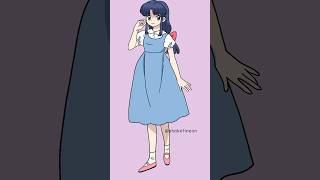 Drawing Akane Tendo From Ranma 12 ranma½ akanetendo digitalart animedrawing parati foryoupage [upl. by Lough]