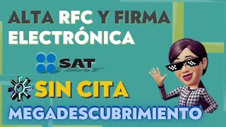 😎 ❗TRAMITA TU RFC Y TU EFIRMA SAT SIN CITA❗  MEGA TIP  PROBABLEMENTE TAMBIÉN SEA TU CASO 😱 [upl. by Okiam720]