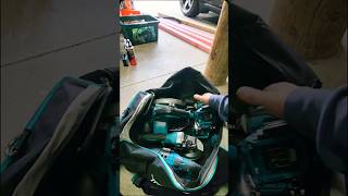 Packing my makita 40v set construction shorts [upl. by Pomfret]