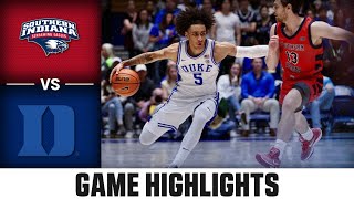 Southern Indiana vs Duke Game Highlights  202324 ACC Mens Basketball [upl. by Devan]