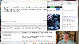 SUPERSIMP  Compile the Simple RPG Webservice Program [upl. by Olyhs]