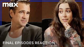 Colin Farrell amp Cristin Milioti React To The Penguins Final Episodes  The Penguin  Max [upl. by Anyar724]