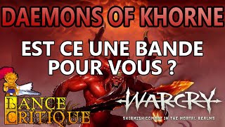 Warcry Blades of Khorne Daemons est ce une bande pour vous [upl. by Barbe650]