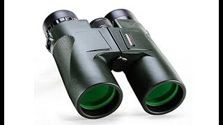 USCAMEL 10x42 Binoculars Compact for Bird Watching  Army Green [upl. by Acimahs]