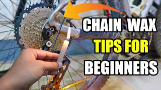 How To WAX Bicycle Chain At Home Easily  Beginners Bike Chain Wax Tips [upl. by Otreblide264]