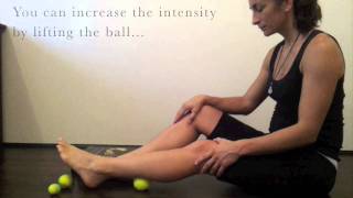 DIY Myofascial Release for Calf Pain [upl. by Airla]