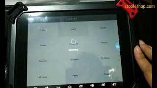 XTOOL X100 Pad2 DiagnosisIMMOOdometer AdjustmentService Vehicle List Demo [upl. by Shena]