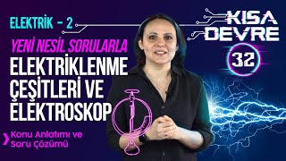 Elektriklenme Çeşitleri ve Elektroskop  8 Sınıf Fen Bilimleri  Lightboard ile Ders 32 lgs2022 [upl. by Aiceila873]