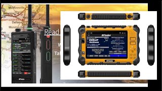 RFINDER P10  10quot HARDENED TABLET ANDROID RADIO 4TH GEN 136174MHZ 400490MHZ DMRFM [upl. by Eatnom]