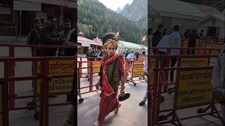 Aghori sadhwi ne gangotri mandir me pooja path ki shiv shorts trending nathji katha [upl. by Eitnom]