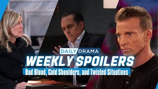 General Hospital Weekly Spoilers Bad Blood Cold Shoulders and Twisted Situations [upl. by Tiphany149]