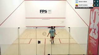 PANAMERICAN SQUASH CHAMPIONSHIP 2024 Ramiro Albelo 🇦🇷 VS David Costales 🇪🇨 [upl. by Zebulen20]