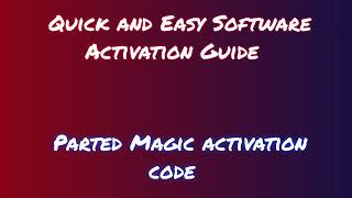 Parted Magic Installation Simple StepbyStep Instructions [upl. by Corenda]