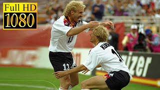 Germany 32 Belgium World Cup 1994  Full highlight  1080p HD  Lothar Matthäus  Rudi Völler [upl. by Ledif163]