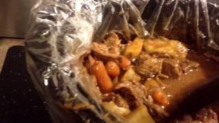 Sirloin Beef cooked in crock pot 😋 [upl. by Notsle]